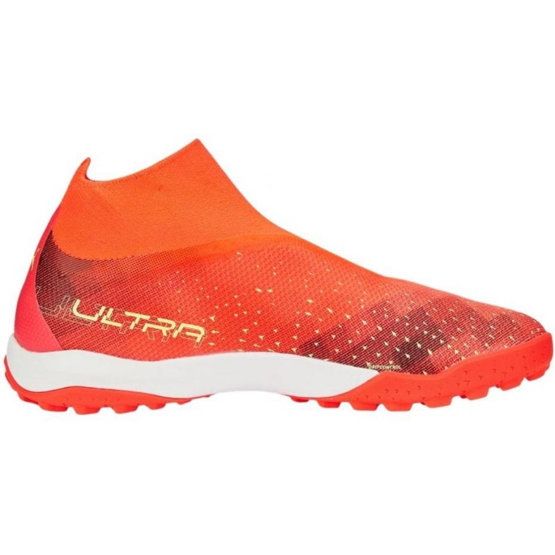 Chuteiras Puma Ultra Match+ Ll Tt 107034 03 laranja laranjas e vermelhos 1