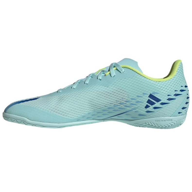 Chuteiras Adidas X Speedportal.4 In M GW8502 azul azul 1 Chuteiras Adidas X Speedportal.4 In M GW8502 azul azul 1