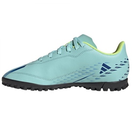 Chuteira Adidas X Speedportal.4 Tf Jr GW8510 azul azul 1