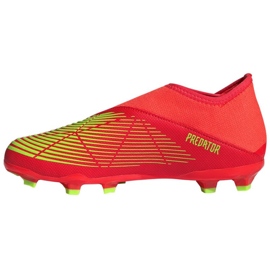 Chuteiras Adidas Predator Edge.3 Ll Fg Jr GW0985 vermelho laranjas e vermelhos 1