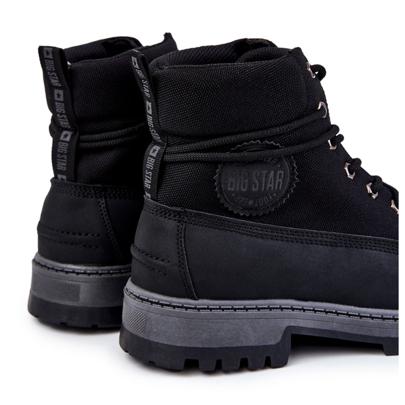 Botas Masculinas Memory Foam Big Star KK174206 Preto 1