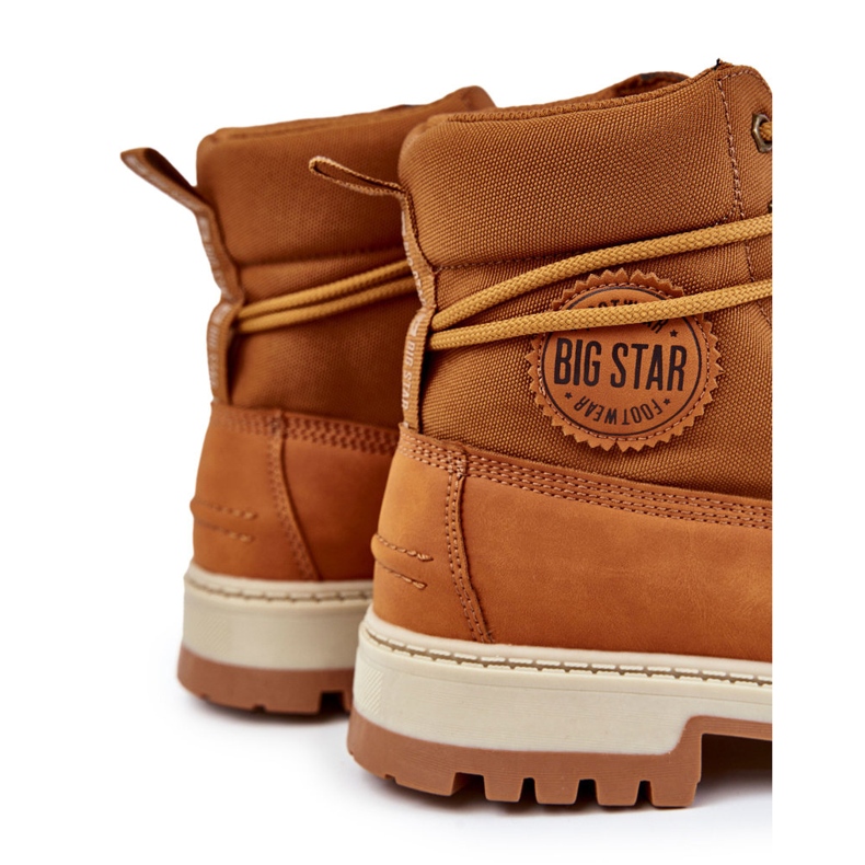 Espuma de memória Trappers Masculino Big Star KK174203 Camelo castanho 1