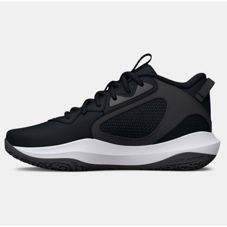 Tênis de basquete Under Armour Lockdown 6 3025616 001 preto preto 1