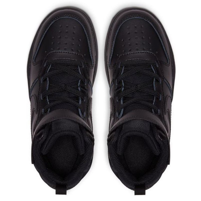 Nike Court Borough Mid 2 Jr CD7783 001 preto 1