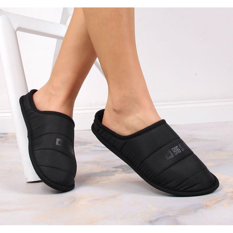 Chinelos com isolamento Big Star INT1773B preto 1 Chinelos com isolamento Big Star INT1773B preto 1