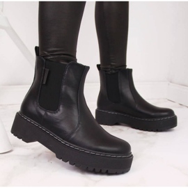 Botas Chelsea com isolamento Big Star II274101, pretas preto 2