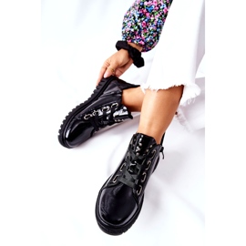 Sapatos Lacados Sergio Leone PB210 Preto 4