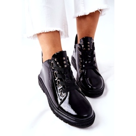 Sapatos Lacados Sergio Leone PB210 Preto 3