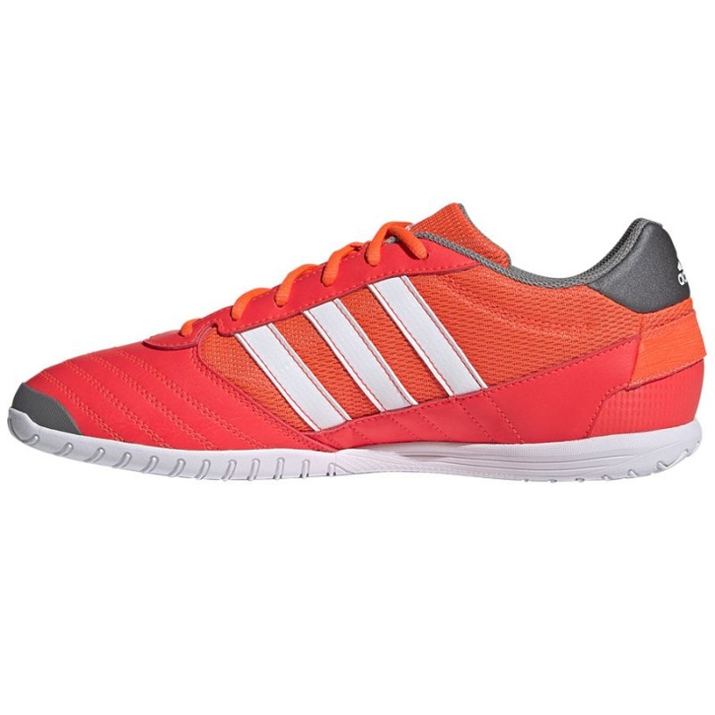 Chuteiras Adidas Super Sala In M GV7593 vermelho laranjas e tintos 1