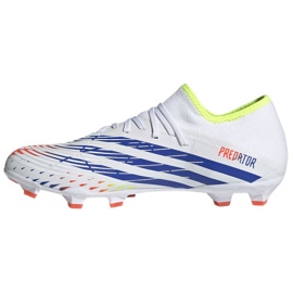 Chuteiras Adidas Predator Edge.3 L Fg M GW0995 branco branco 1