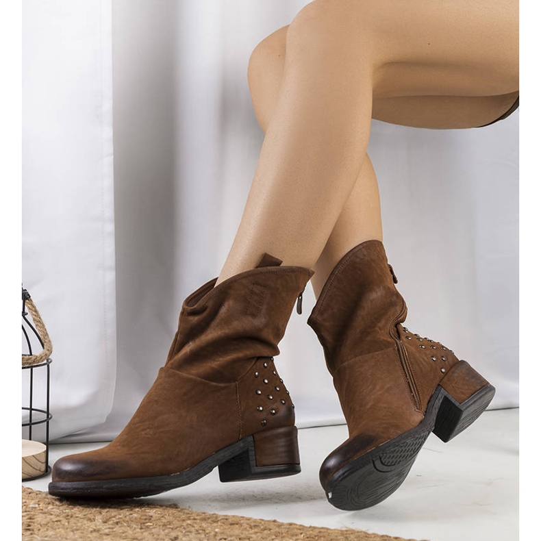 BM Botas de camelo da Fermis marrom 1