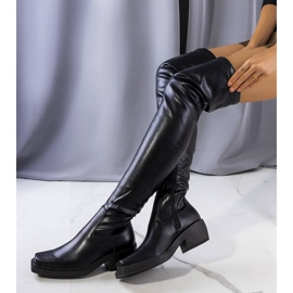 Botas pretas Delore preto 1 Botas pretas Delore preto 1