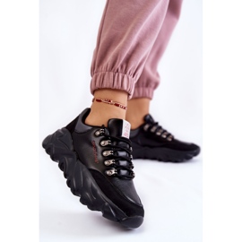 Tênis feminino na plataforma Cross jeans KK2R4073C preto 2