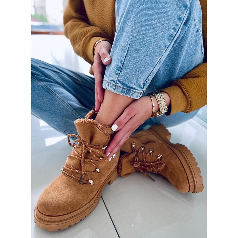 BM Bota Winton Camel Trapper castanho 1