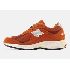 Sapatos New Balance 2002R M NBM2002RCB castanho multicolorido laranja 1 Sapatos New Balance 2002R M NBM2002RCB castanho multicolorido laranja 1