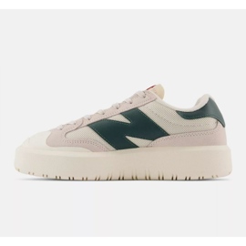 Tênis New Balance W CT302RA bege verde 1