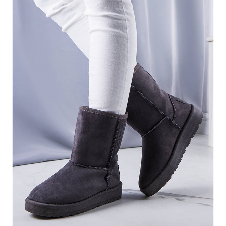 Botas de neve cinza Big Star EE274417 1