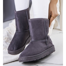 Botas de neve cinza Big Star EE274417 2