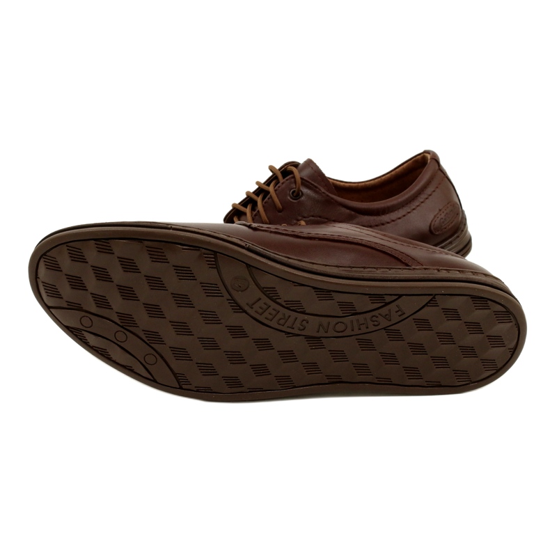 Olivier Sapatos de couro masculinos 295L Brown marrom 5