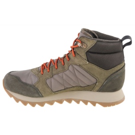 Sapatos Merrell Alpine Sneaker Mid Plr Wp 2 J004291 verde 1