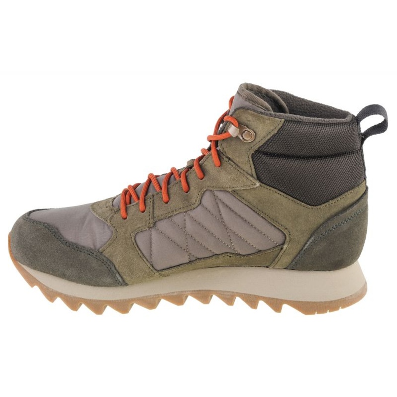 Sapatos Merrell Alpine Sneaker Mid Plr Wp 2 J004291 verde 1