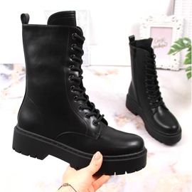 Botas isolantes pretas para mulheres Potocki preto 1