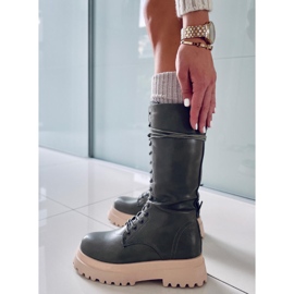 BM Botas de amarrar Zona Green verde 1