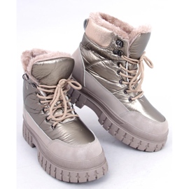 BM Botas de neve Renn Khaki de mulher cáqui 1 BM Botas de neve Renn Khaki de mulher cáqui 1
