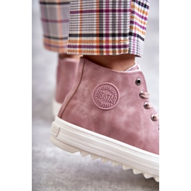 Tênis feminino Big Star rosa quente EE274113 1