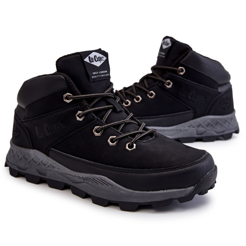Botas quentes masculinas pretas Lee Cooper LCJ-22-01-1391 preto 1