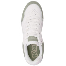 Sapatos Kappa Ayce W 243236 1035 branco verde 1
