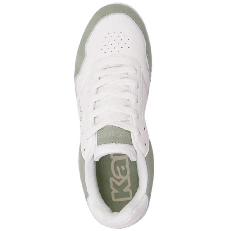 Sapatos Kappa Ayce W 243236 1035 branco verde 1