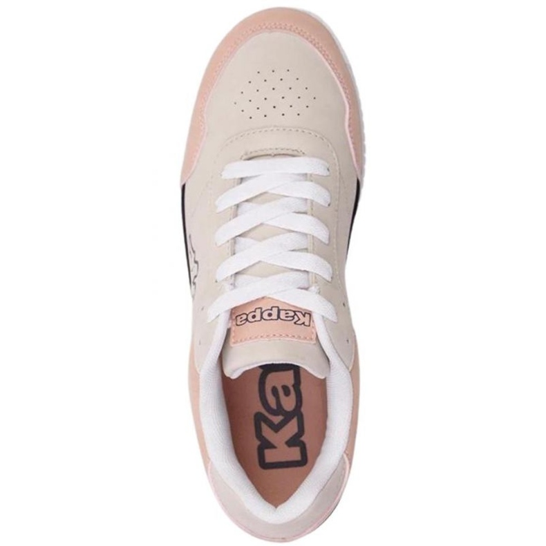 Kappa Ayce W 243236 1221 sapatos branco rosa 1