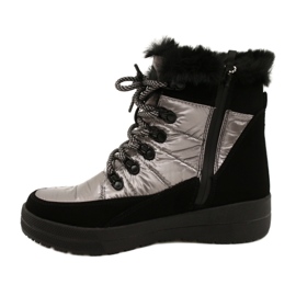 BOTAS DE NEW feminina de Caprice 9-26240-29 032 preto/taupe 1