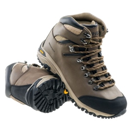 Sapatos Hi-Tec Sajama Mid Wp 92800064449 castanho 1