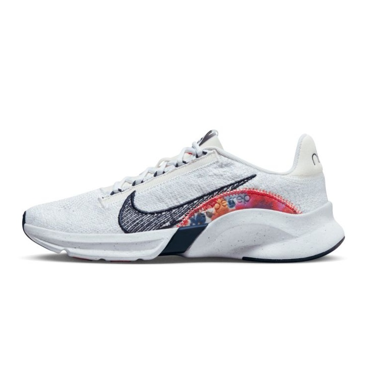 Tênis Nike SuperRep Go 3 Flyknit Next Nature W DH3393-103 branco 1 Tênis Nike SuperRep Go 3 Flyknit Next Nature W DH3393-103 branco 1