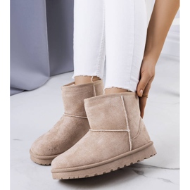 BM Botas de neve com isolamento bege Vago 1