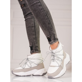 Botas de neve brancas de mulher Big Star KK274272 bege 1