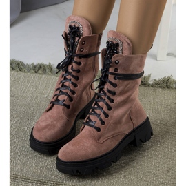 BM Bolsas rosa com pedras Dalmir 2