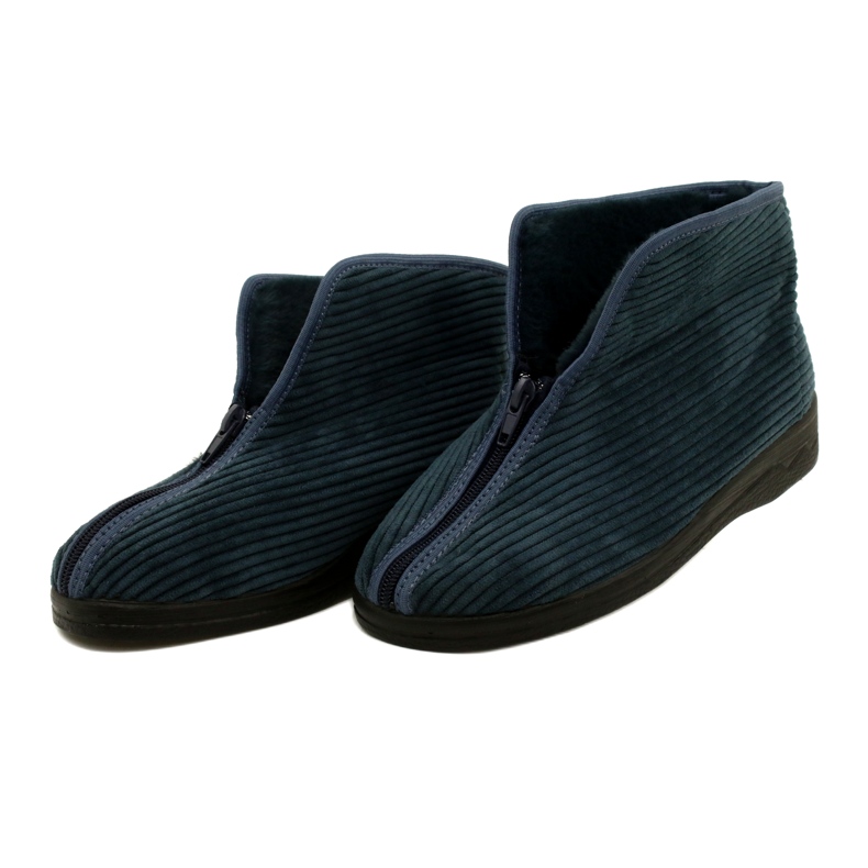 Slippers de mulheres isoladas Adanex 27833-FBP7SU Azul marinho 2