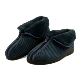Slippers de mulheres isoladas Adanex 27833-FBP7SU Azul marinho 4