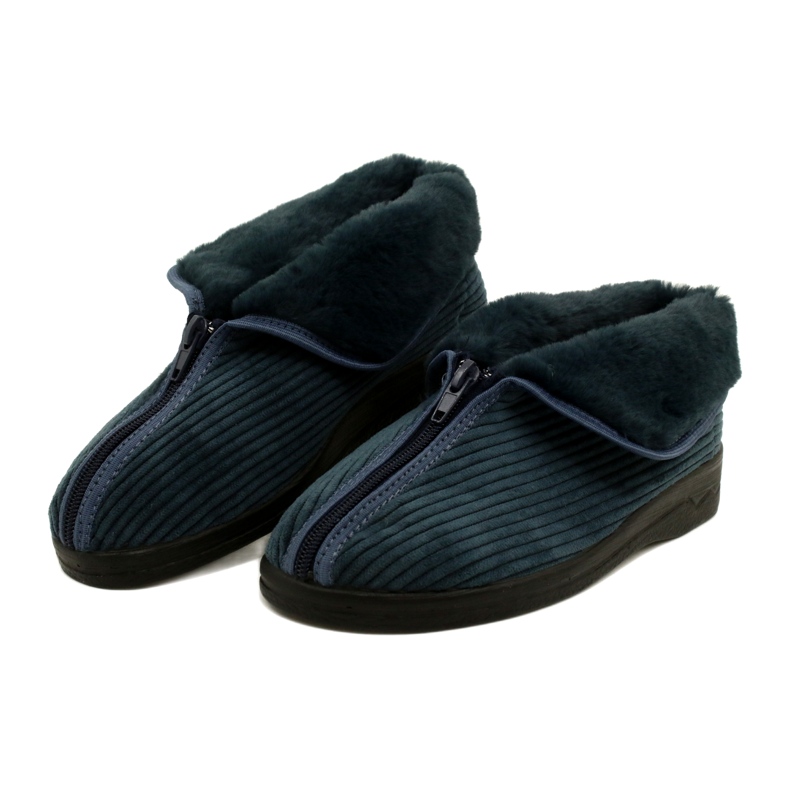 Slippers de mulheres isoladas Adanex 27833-FBP7SU Azul marinho 4
