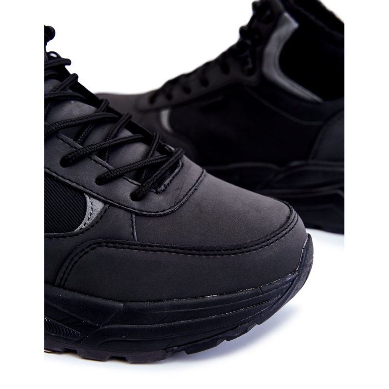 Tênis de trekking masculino quente Cross jeans KK1R4031C preto 1