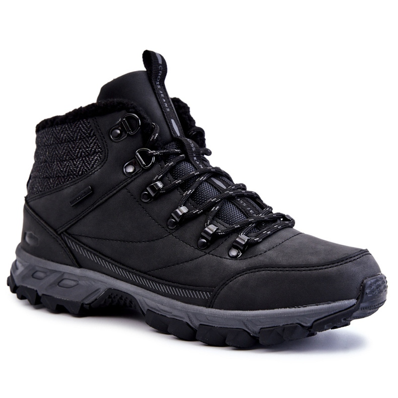 Botas Masculinas Calças de Trekking Cross Jeans KK1R4022C Preto 1