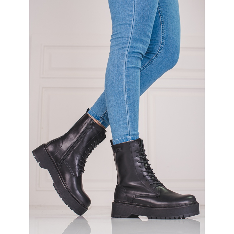 Bolsas femininas Big Star na plataforma II274509 preto 1