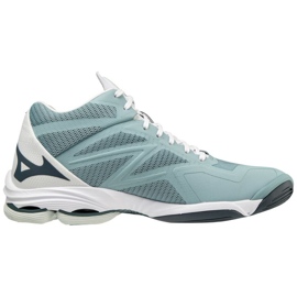 Tênis de vôlei Mizuno SS22 Wave Lighting Z7 M V1GA225038 azul azul 1