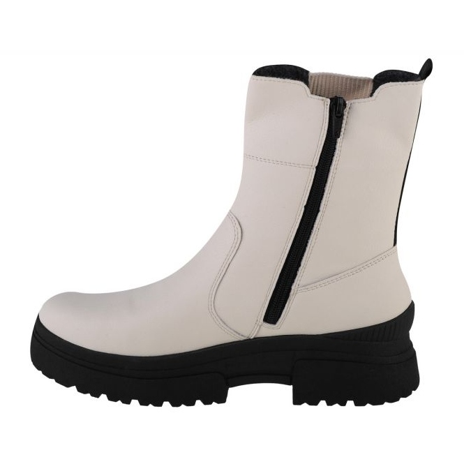 Bota Rieker W W0380-80 branco preto 1