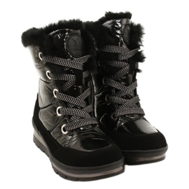 Caprice Botas de neve preta feminina com membrana de capriche 9-26226-29 019 preto 3
