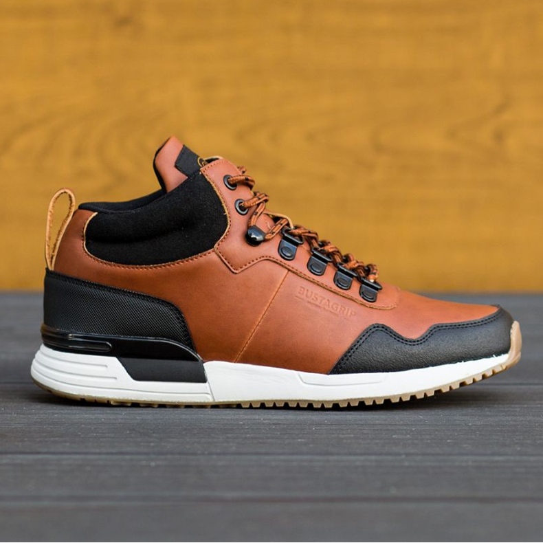 Botas altas de couro Jogger Pro Bustagrip M MRM6B marrom 1