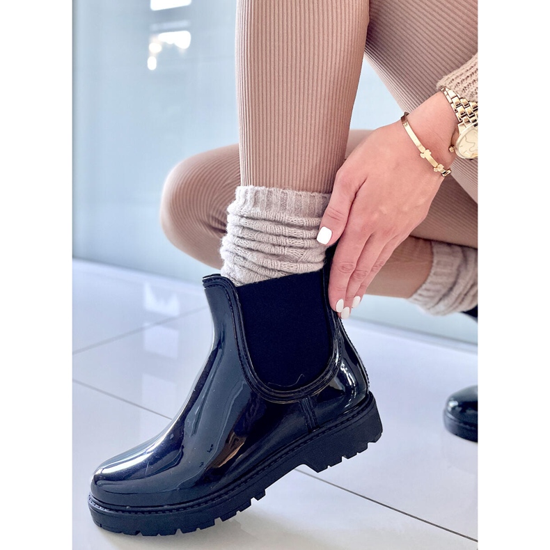 BM Botas curtas galochas de mulher Jodhpur Essence Black preto 2